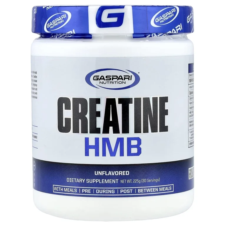 Gaspari Nutrition, креатин HMB, без добавок, 225 г