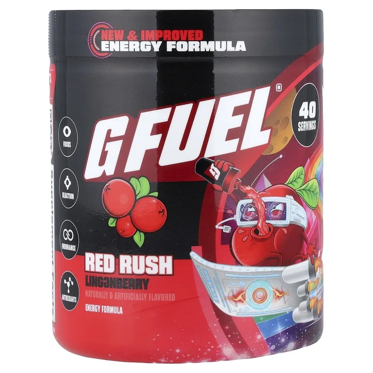 GFUEL, Energy Formula, красная брусника, 272 г (9,6 унции)