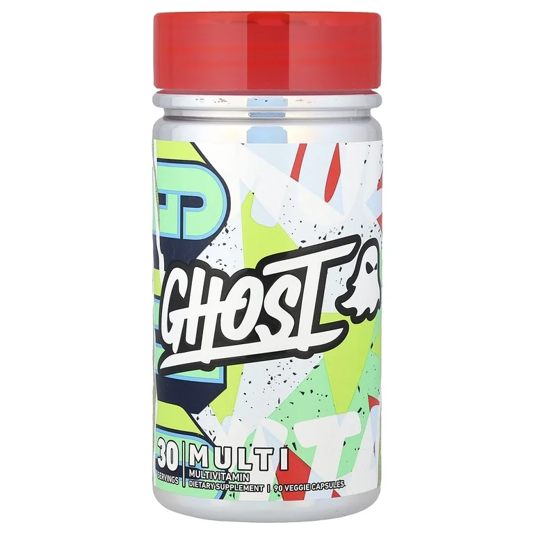 Ghost, мультивитамины, 90 растительных капсул