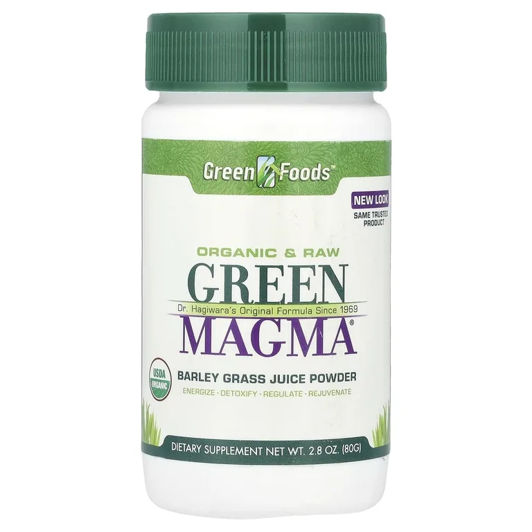 Green Foods, порошок из сока травы ячменя, 80 г (2,8 унции)