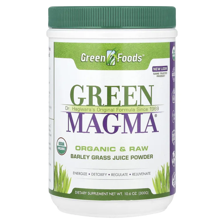 Green Foods, сок из зеленых побегов ячменя в порошке, 300 г (10,6 унций)