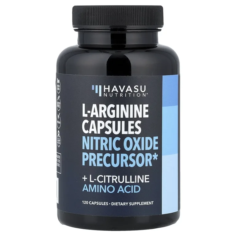 Havasu Nutrition, L-аргинин и аминокислота L-цитруллина, 120 капсул