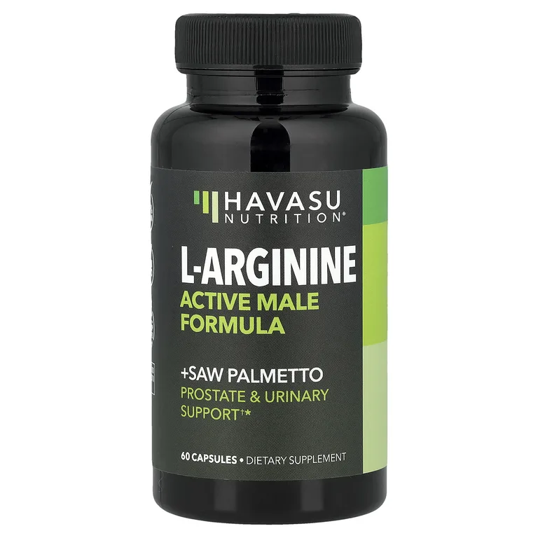 Havasu Nutrition, L-аргинин и сереноя, активный состав для мужчин, 60 капсул