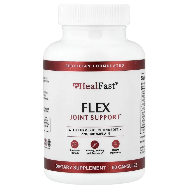 Healfast, Flex, добавка для поддержки суставов, 60 капсул