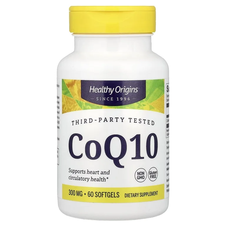 Healthy Origins, коэнзим Q10, 300 мг, 60 капсул