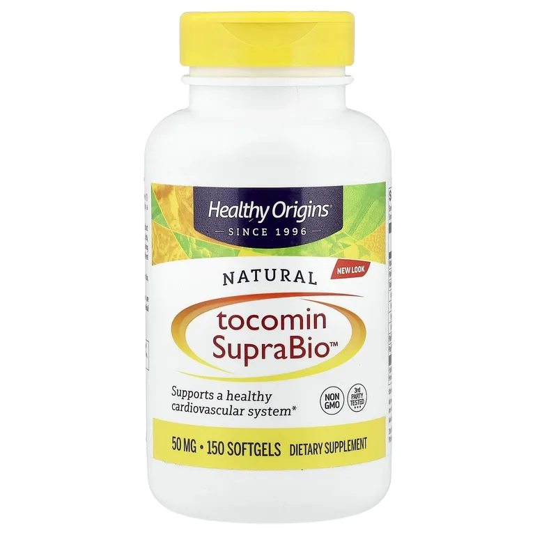 Healthy Origins, Natural Tocomin SupraBio™, 150 капсул