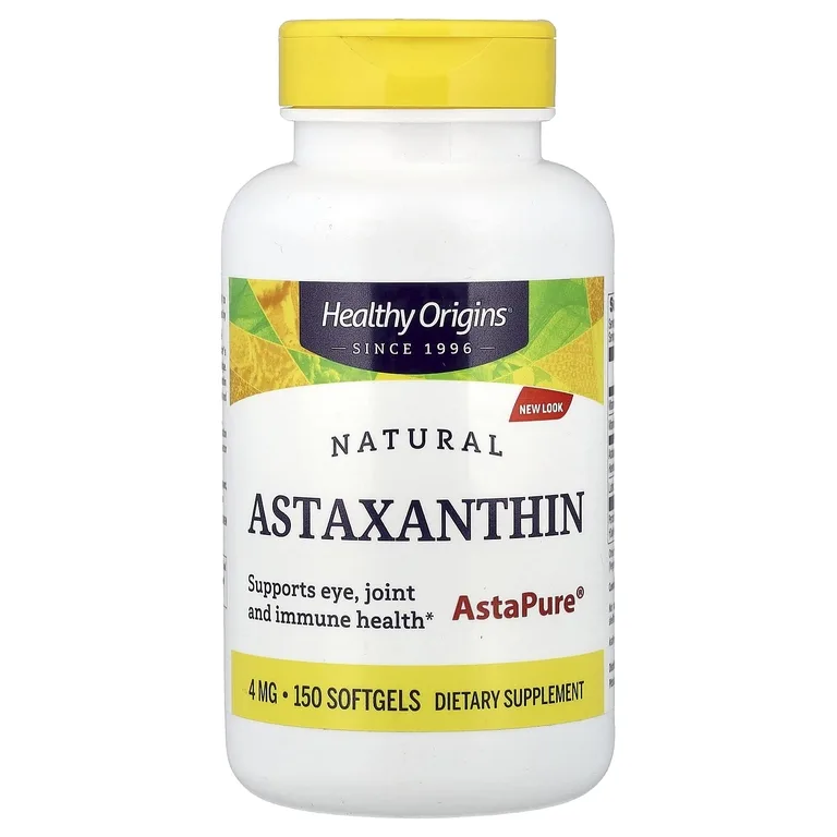 Healthy Origins, натуральный астаксантин, 150 капсул