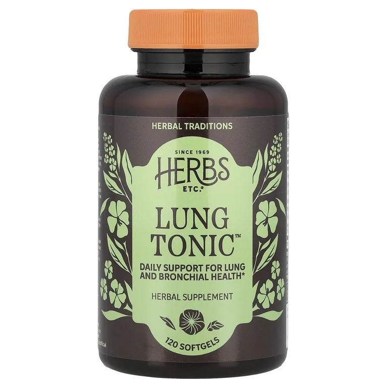 Herbs Etc., Lung Tonic™, 120 капсул