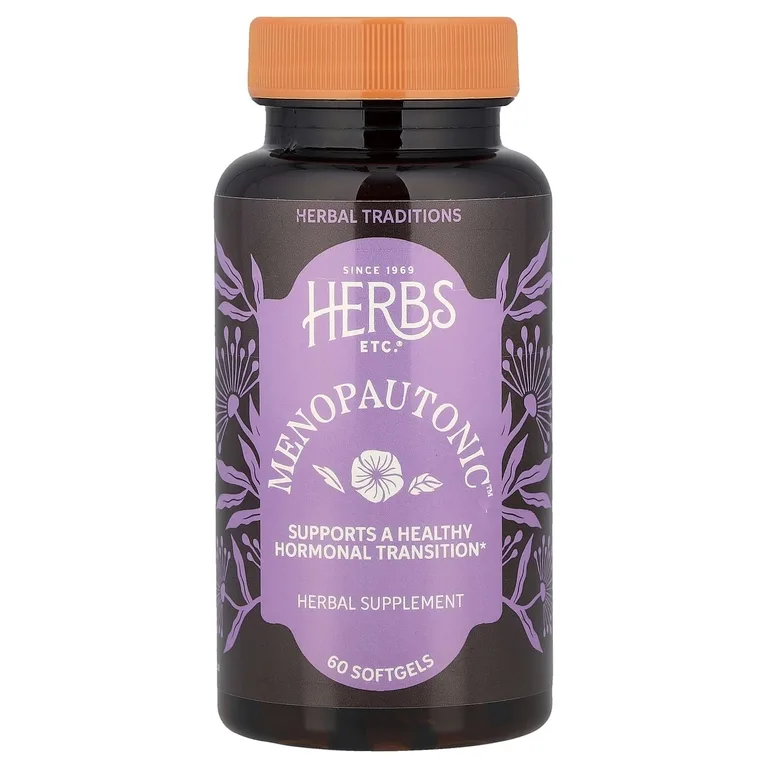 Herbs Etc., Men для здоровья Menopautonic, 60 мягких капсул
