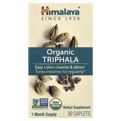 Himalaya, Органическая трифала, 30 капсул
