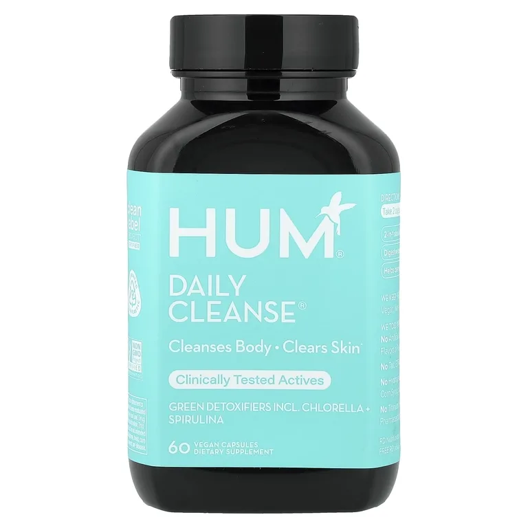 HUM Nutrition, Ежедневное очищение® 60 веганских капсул