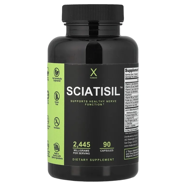 Humanx, Sciatisil™, 90 капсул