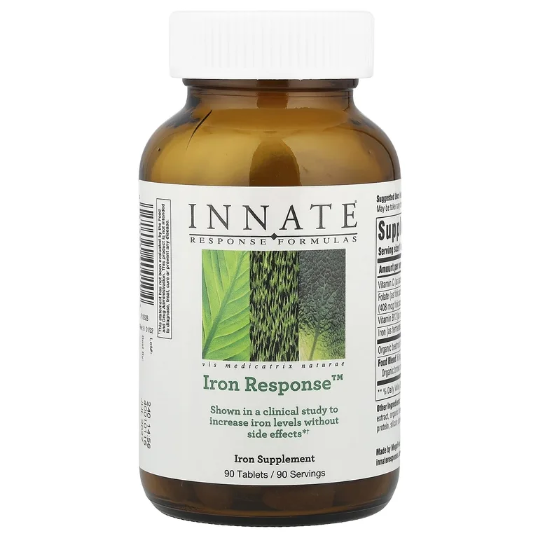 Innate Response Formulas, Добавка с железом, 90 таблеток