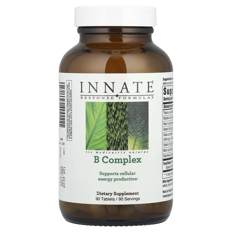 Innate Response Formulas, комплекс витаминов группы В, 90 таблеток