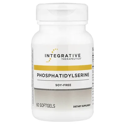 Integrative Therapeutics, фосфатидилсерин, 60 мягких капсул (100 мг в 1 капсуле)