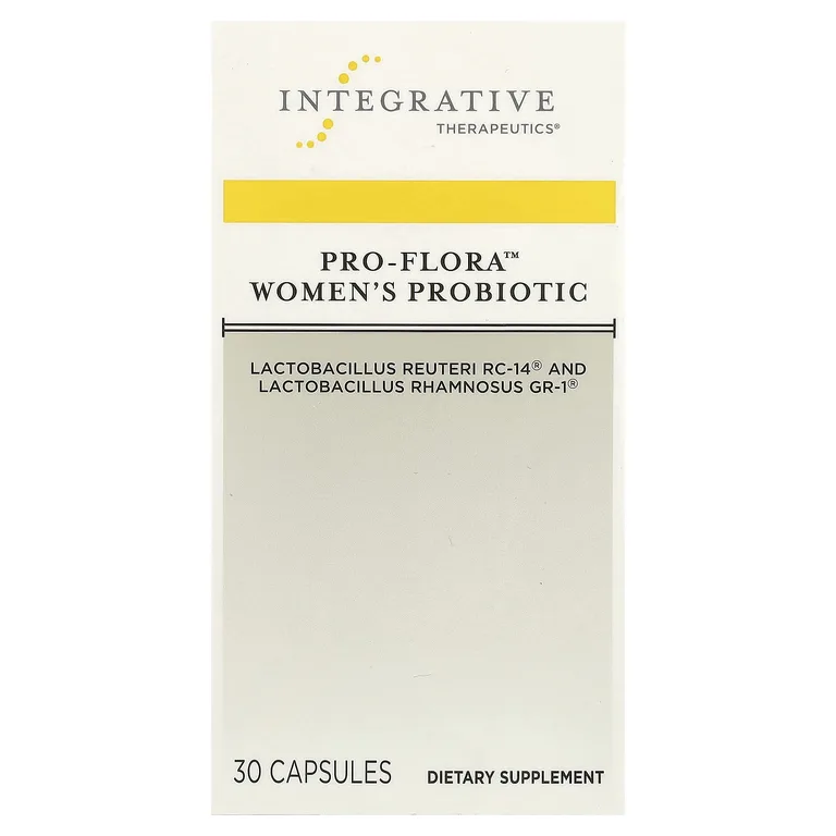 Integrative Therapeutics, Pro-Flora™ пробиотик для женщин, 30 капсул (30 мг в 1 капсуле)