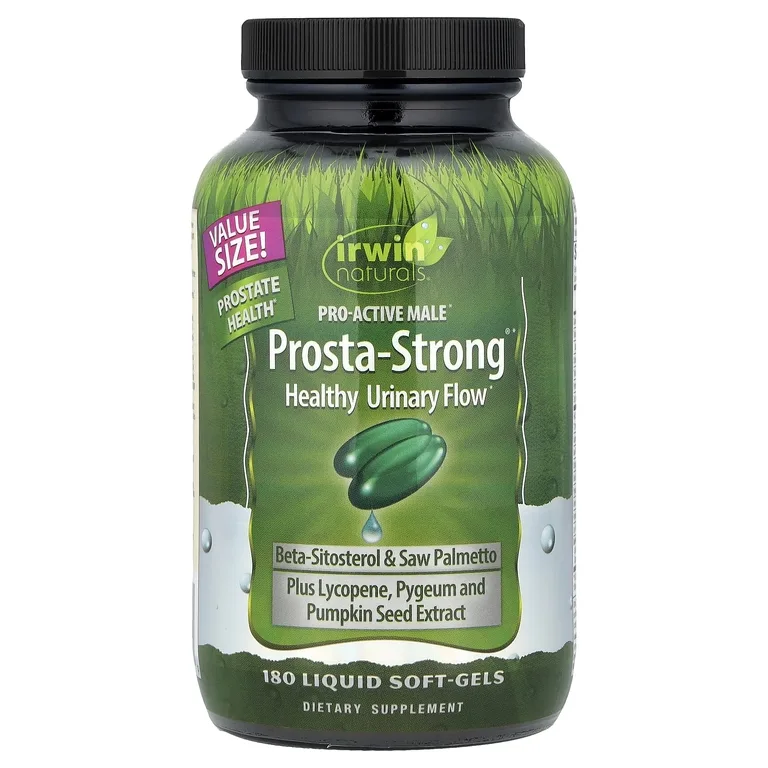 Irwin Naturals, Добавка для здоровья простаты, 180 мягких таблеток