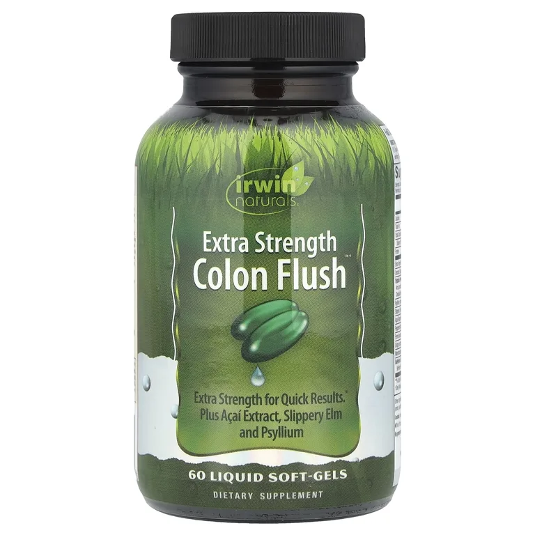 Irwin Naturals, комплекс для очищения ЖКТ, 60 капсул с жидкостью