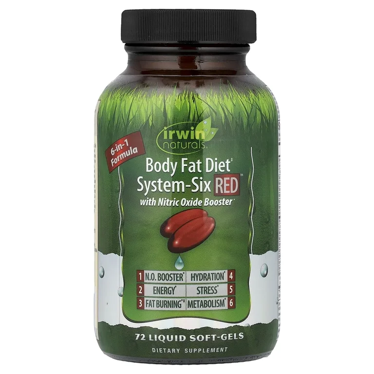 Irwin Naturals, комплекс для поддержки коррекции веса и повышения уровня оксида азота, 72 желатиновых капсулы