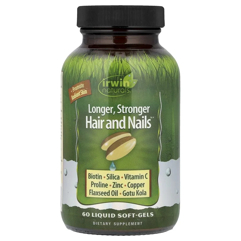 Irwin Naturals, комплекс для волос и ногтей, 60 желатиновых капсул