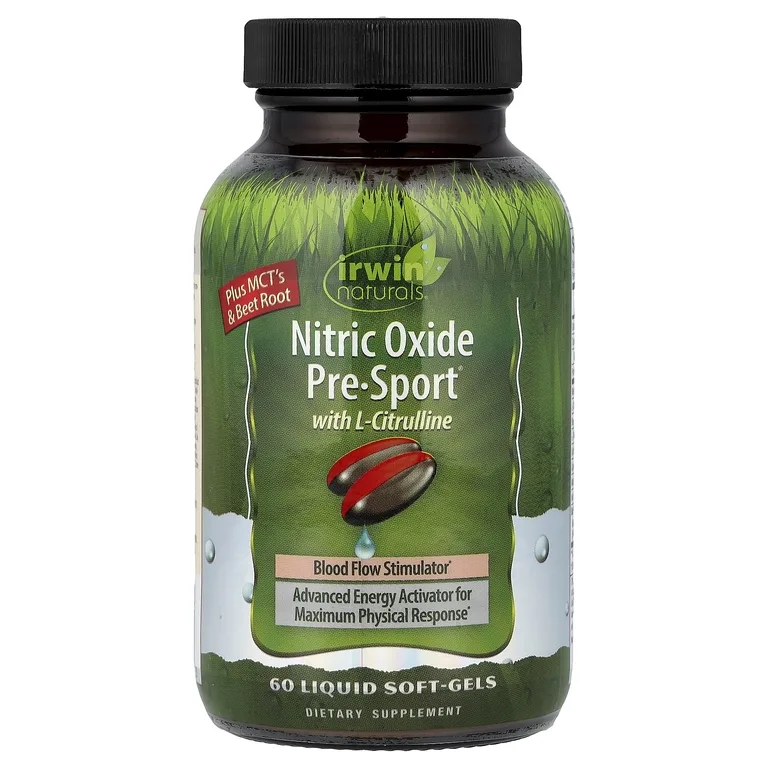 Irwin Naturals, Улучшенный активатор энергии для максимальной физической реакции, 60 желатиновых капсул