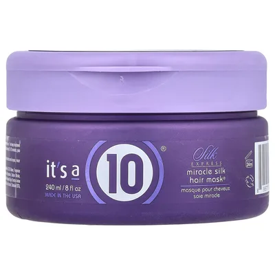 It's a 10, Silk Express, маска для волос Miracle Silk, 240 мл (8 жидк. унц.)