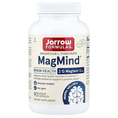 Jarrow Formulas, для веганов, добавка для здоровья мозга, 90 растительных капсул (48 мг в 1 капсуле)