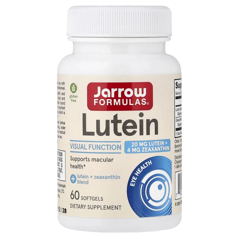 Jarrow Formulas, лютеин, 60 капсул