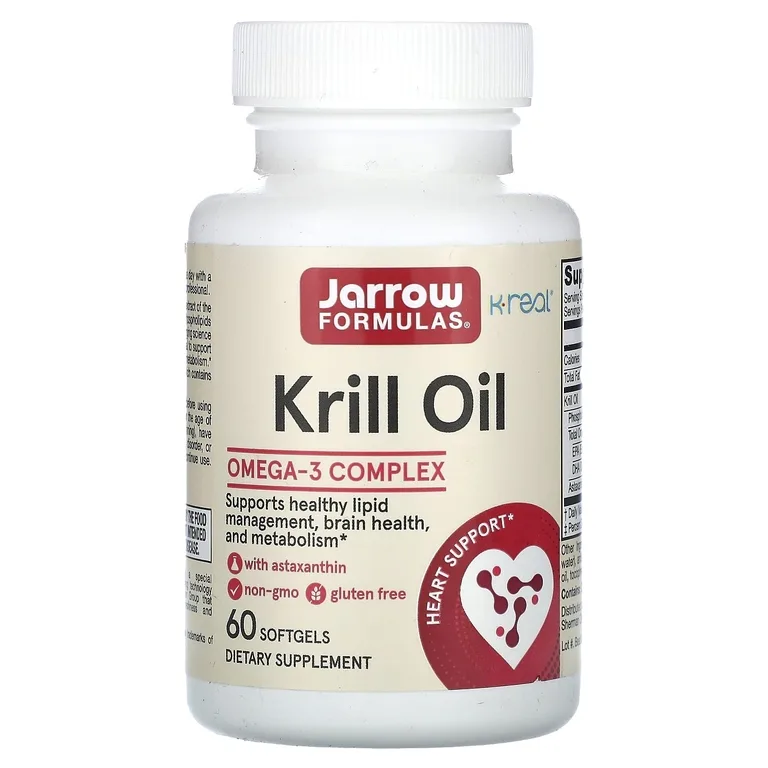 Jarrow Formulas, масло криля, 60 мягких таблеток
