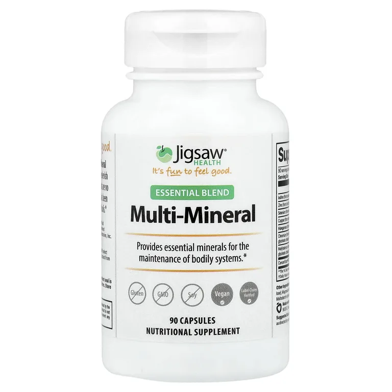 Jigsaw Health, Essential Blend, мультиминеральное средство, 90 капсул