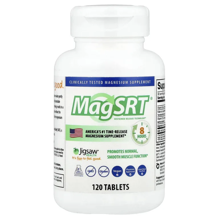 Jigsaw Health, MagSRT®, 120 таблеток