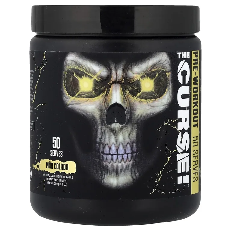 JNX Sports, The Curse, предтренировочная добавка, пина колада, 250 г (8,8 унции)