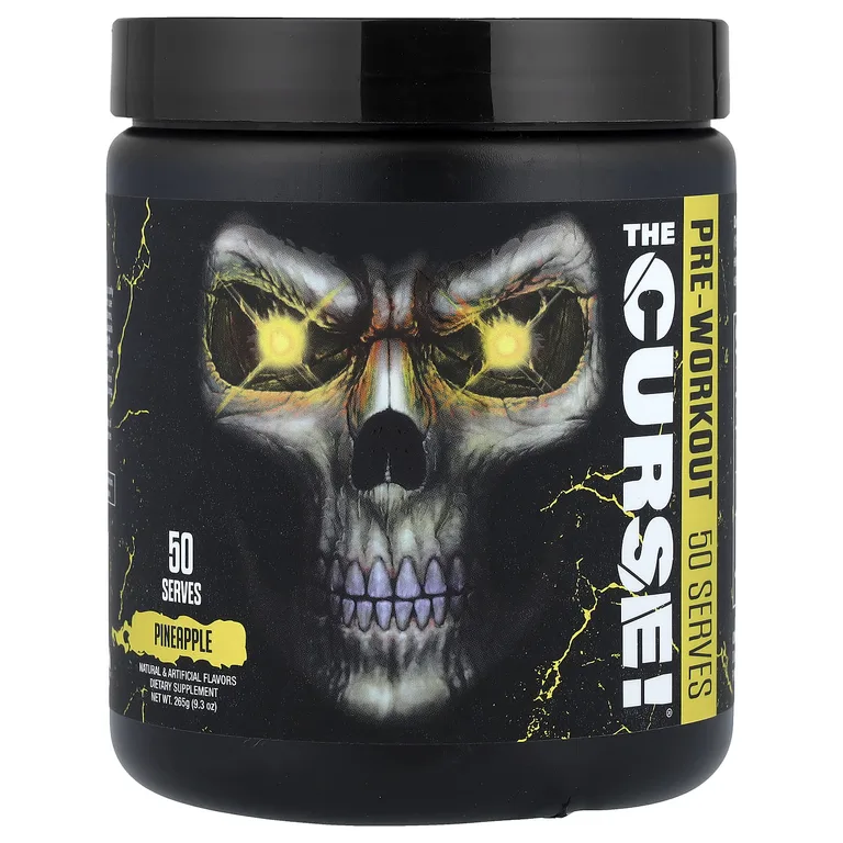 JNX Sports, The Curse!®, предтренировочный комплекс, со вкусом ананаса, 265 г (9,3 унции)