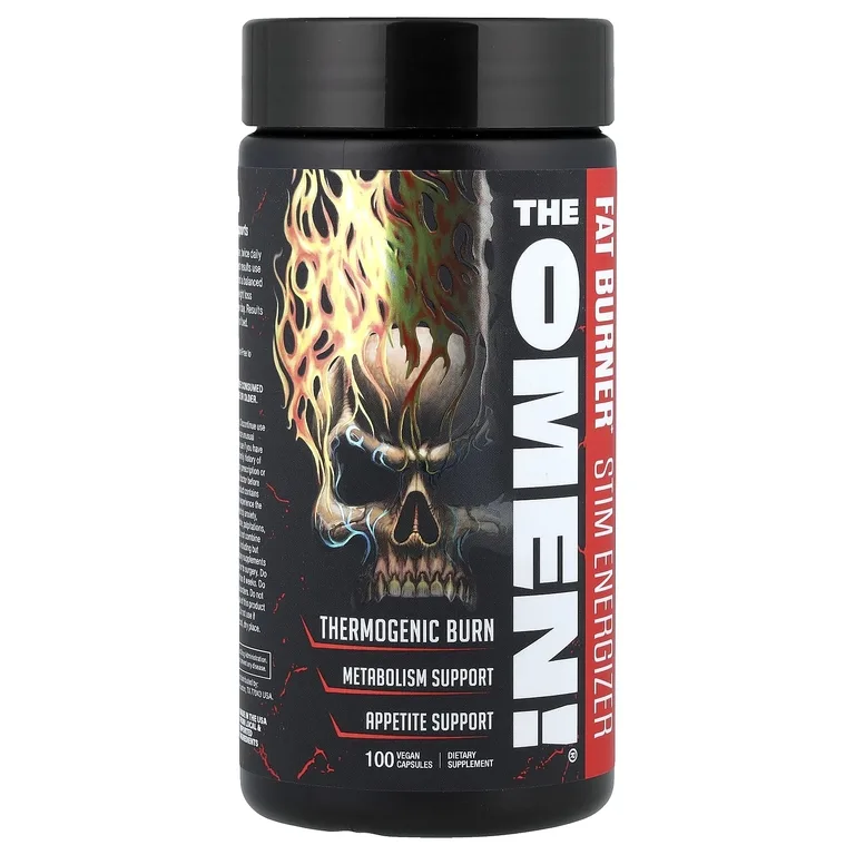 JNX Sports, The Omen!®, сжигатель жира, 100 веганских капсул