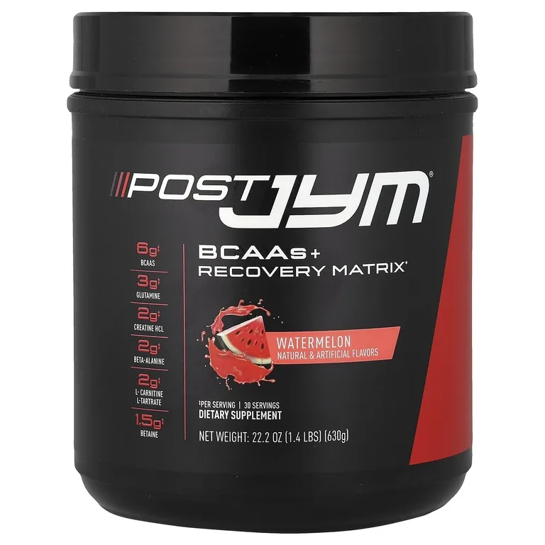 JYM Supplement Science, После JYM® BCAA + матрица восстановления, арбуз, 630 г (1,4 фунта)