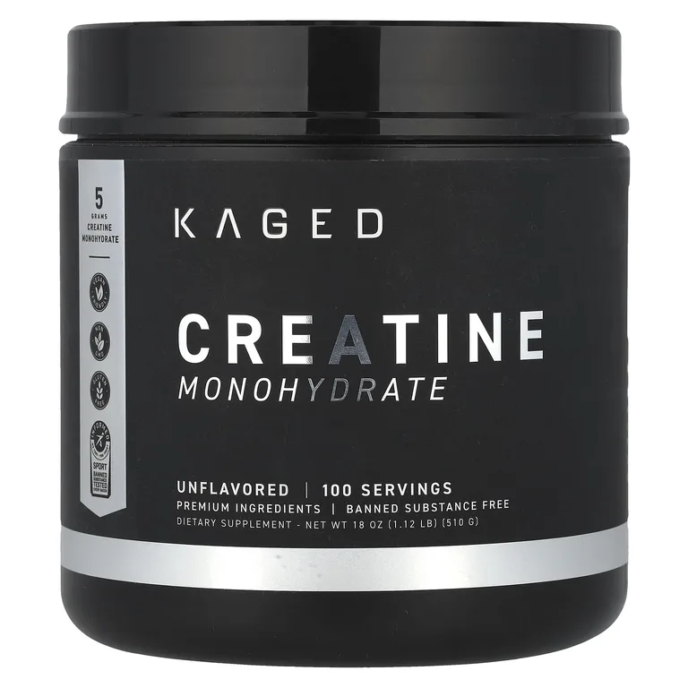 Kaged, моногидрат креатина, без добавок, 510 г (1,12 фунта)
