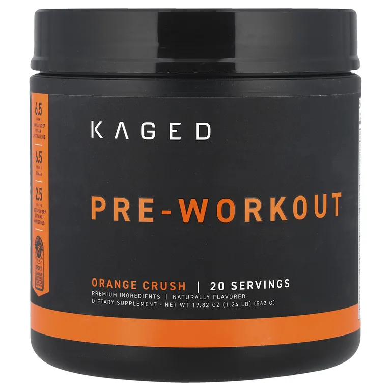 Kaged, Перед тренировкой, Orange Crush, 562 г (1,24 фунта)