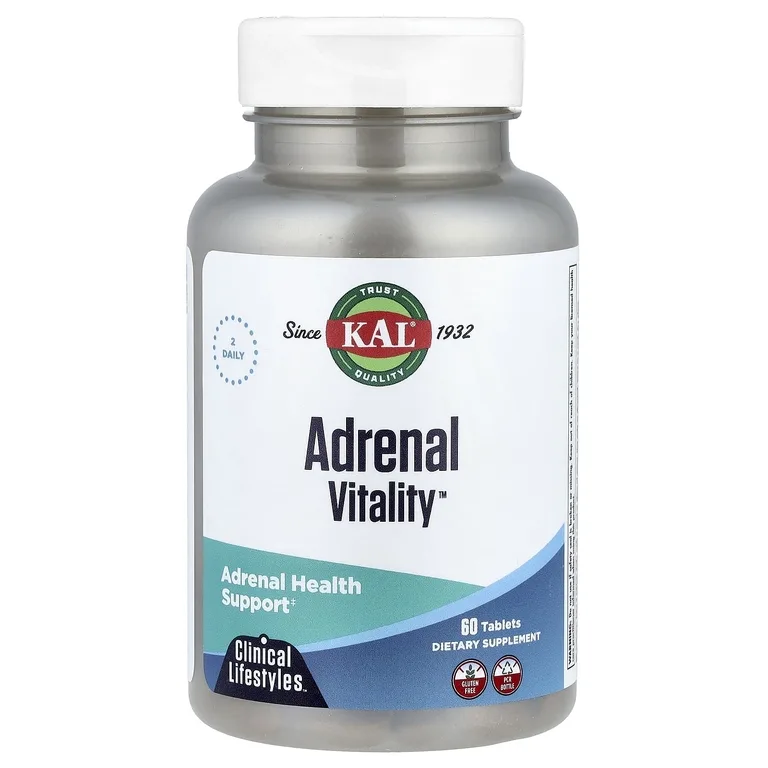 KAL, Adrenal Vitality™, 60 таблеток
