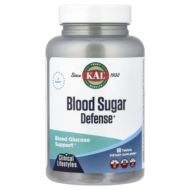 KAL, Blood Sugar Defense™, 60 таблеток