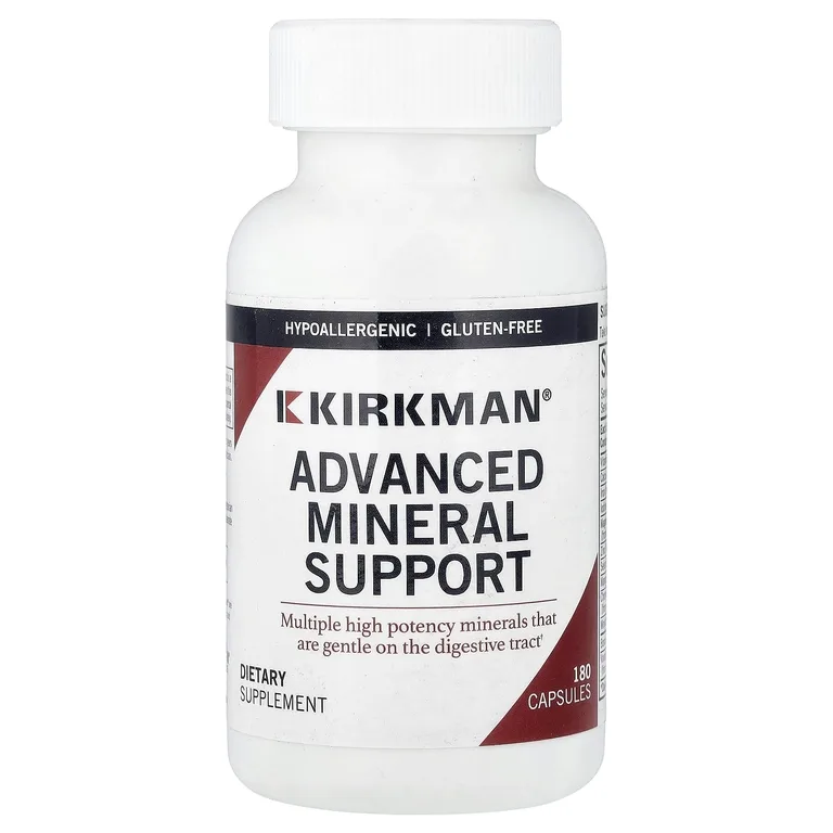 Kirkman Labs, Advanced Mineral Support, 180 капсул