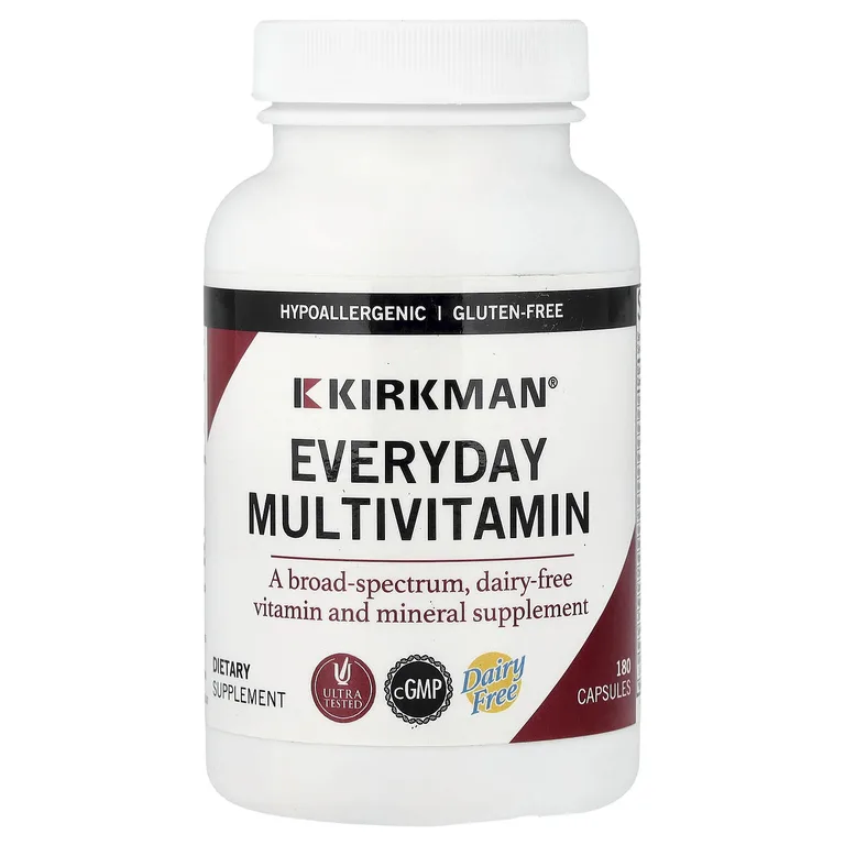 Kirkman Labs, Мультивитамины для повседневного применения, 180 капсул