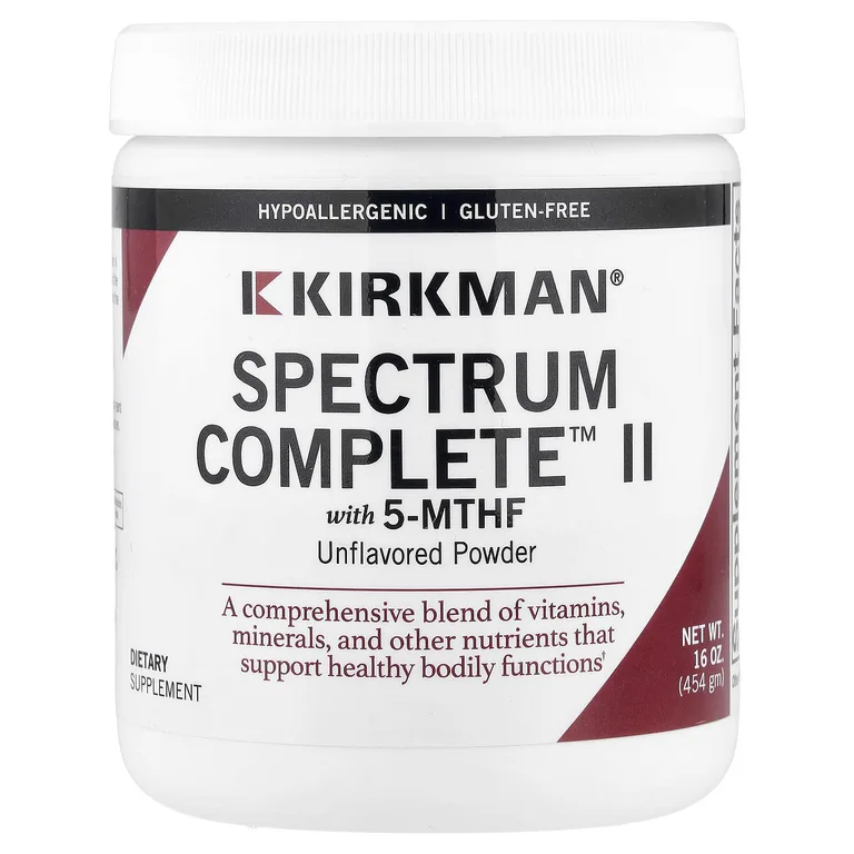 Kirkman Labs, Spectrum Complete™ II в порошке, без добавок, 454 г (16 унций)