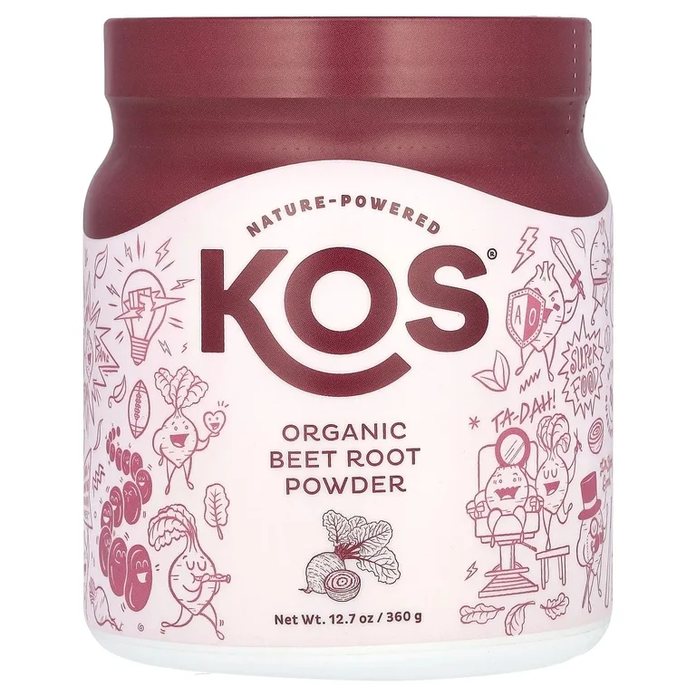 KOS, Порошок из органической свеклы, 360 г (12,7 унции)