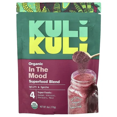 Kuli Kuli, органическая смесь суперфудов, для настроения, 170 г (6 унций)