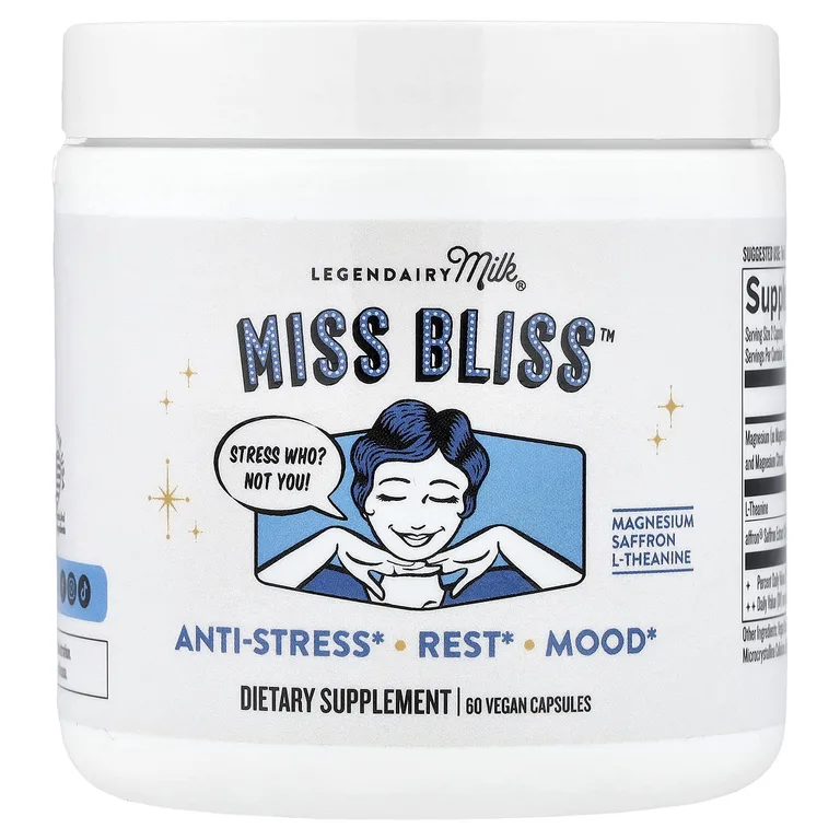Legendairy Milk, Miss Bliss™, 60 веганских капсул