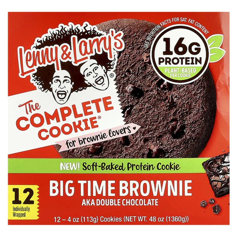 Lenny & Larry's, овсяное печенье, брауни, 12 шт, 113 г (4 унции)