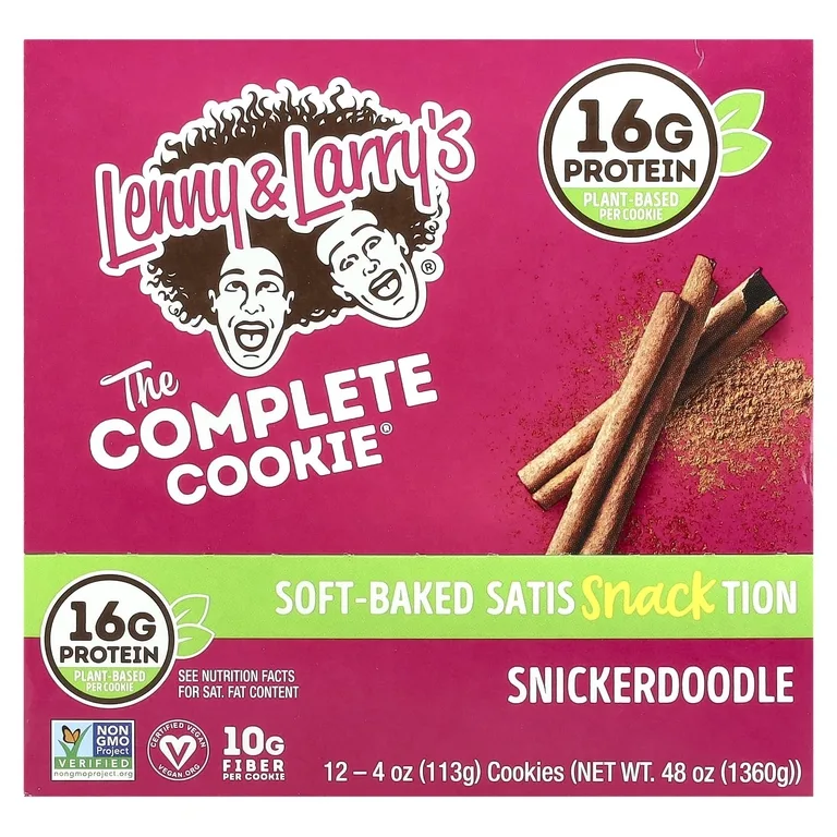 Lenny & Larry's, печенье, с корицей, 12 штук, по 113 г (4 унции)