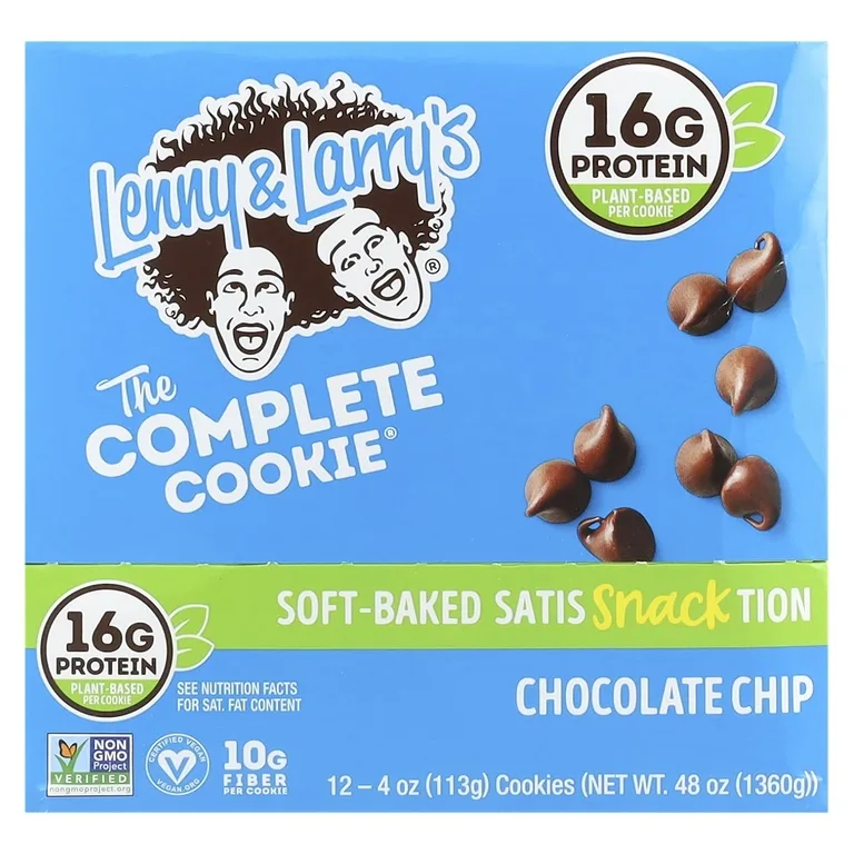 Lenny & Larry's, печенье, шоколадная крошка, 12 печений, 113 г (4 унции)
