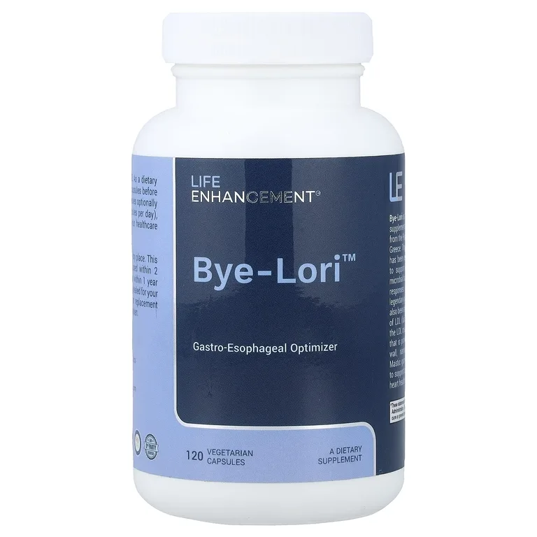 Life Enhancement, Экстракт мастиковой смолы (pistacia lentiscus) с витамином С, 120 капсул