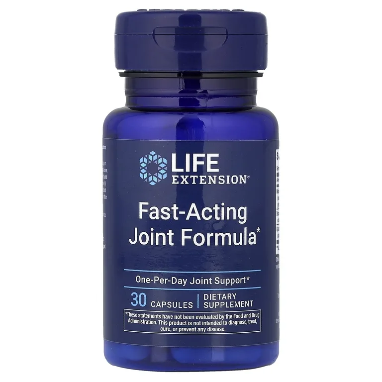 Life Extension, быстродействующая добавка для суставов, 30 капсул